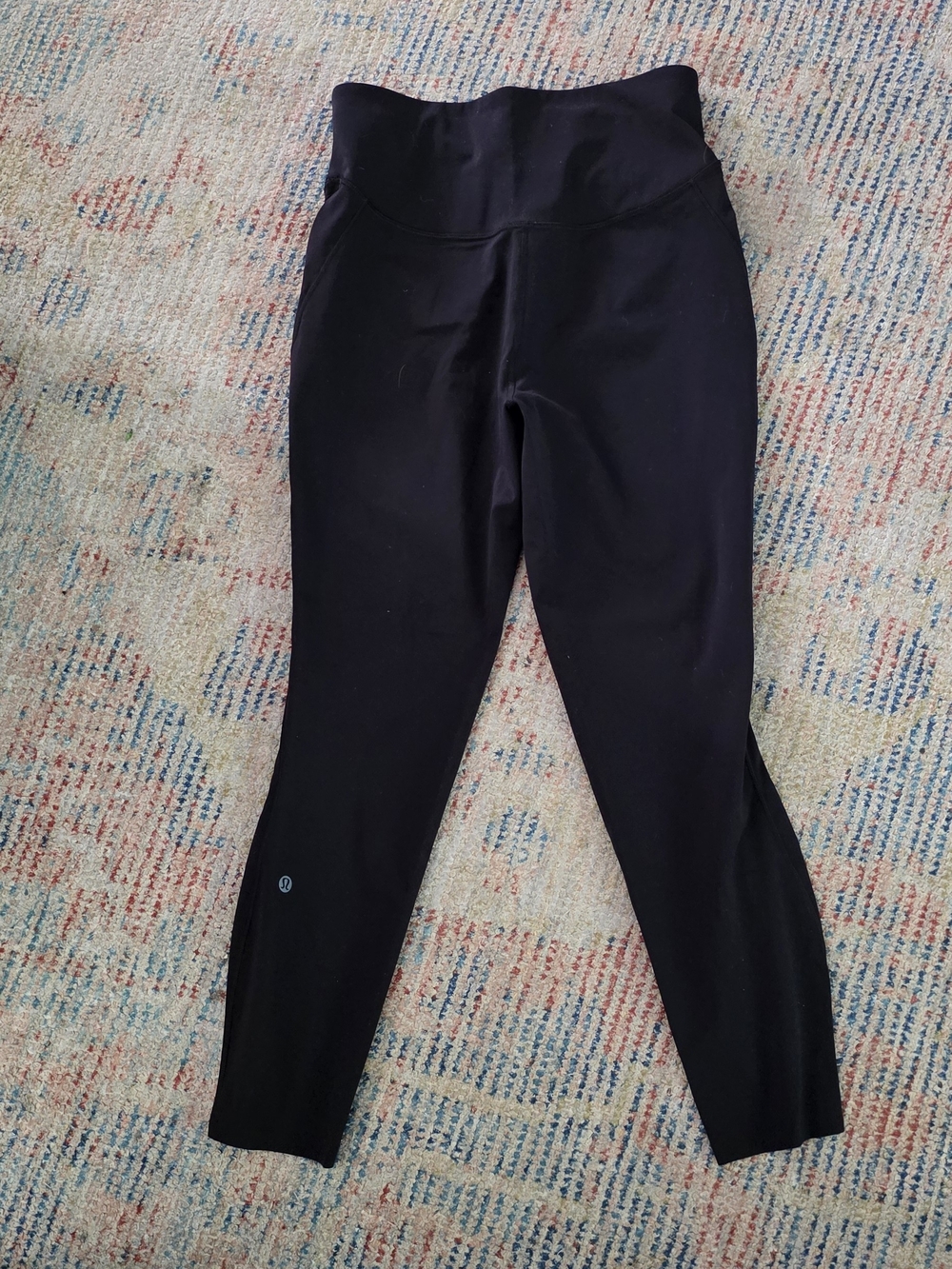 Black High-Waist Athletic Leggings